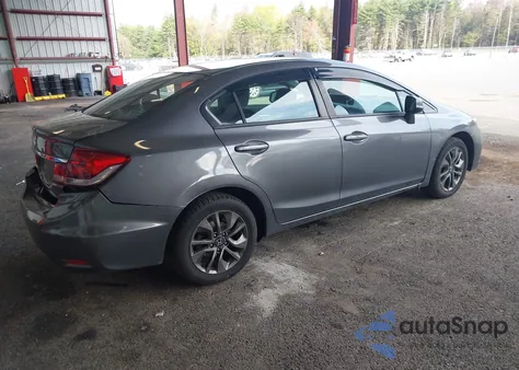 2013 Honda Civic Ex z USA, uszkodzony, nr VIN 19XFB2F82DE273239